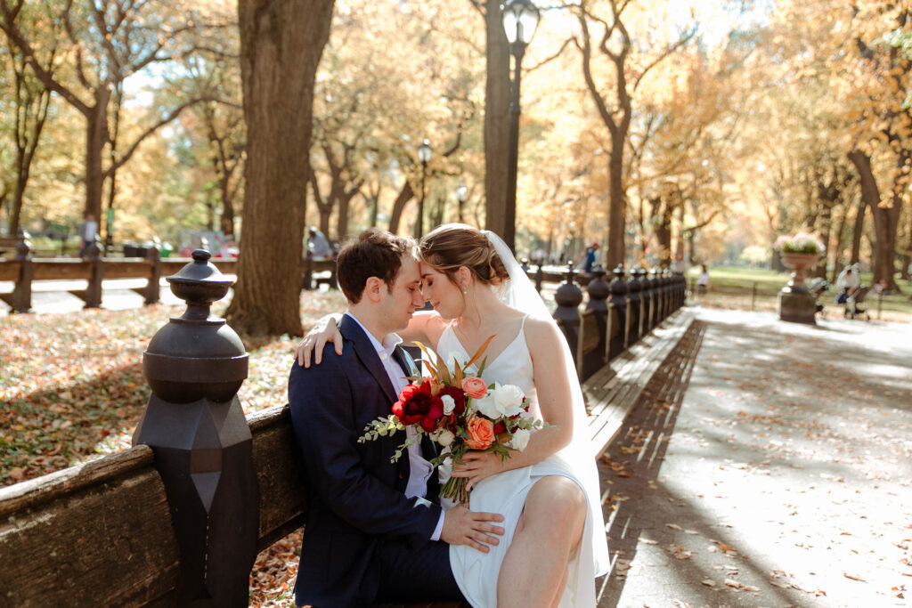 wedding in central park photographer