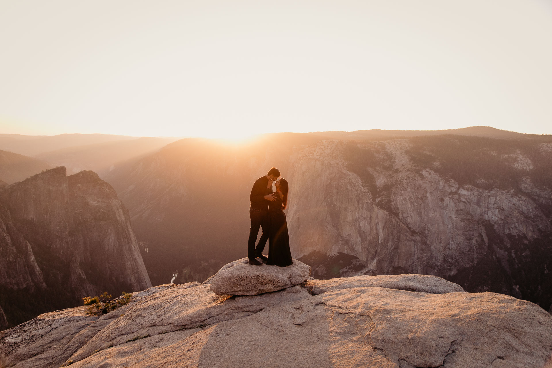 intimate wedding in Yosemite National Park