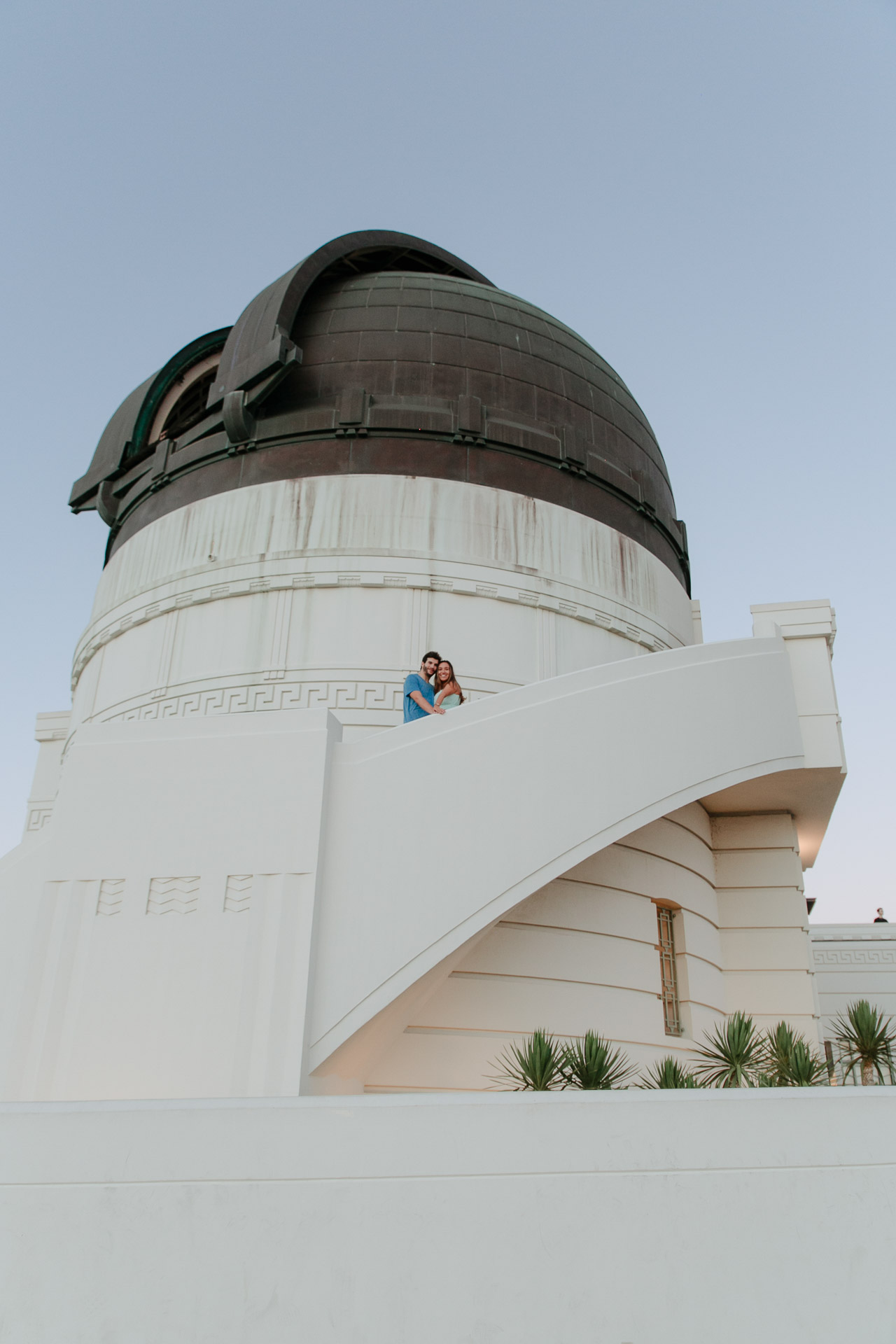 griffith observatory engagement session