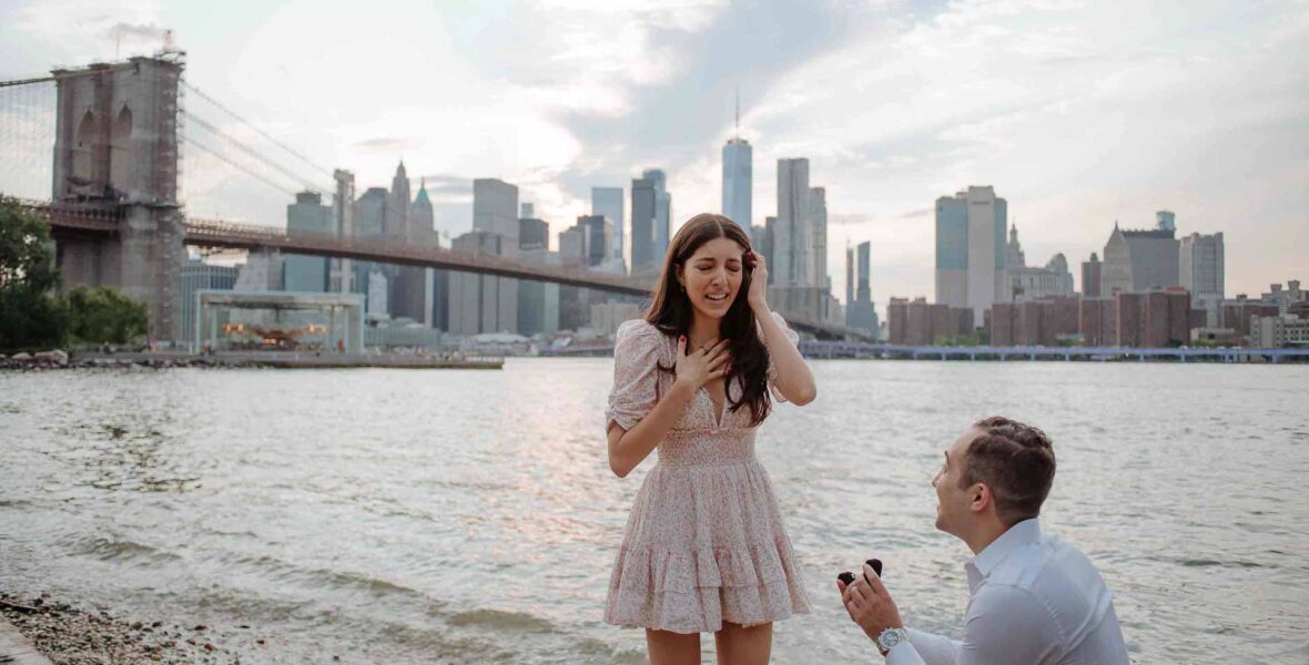 surprise proposal photographer in california