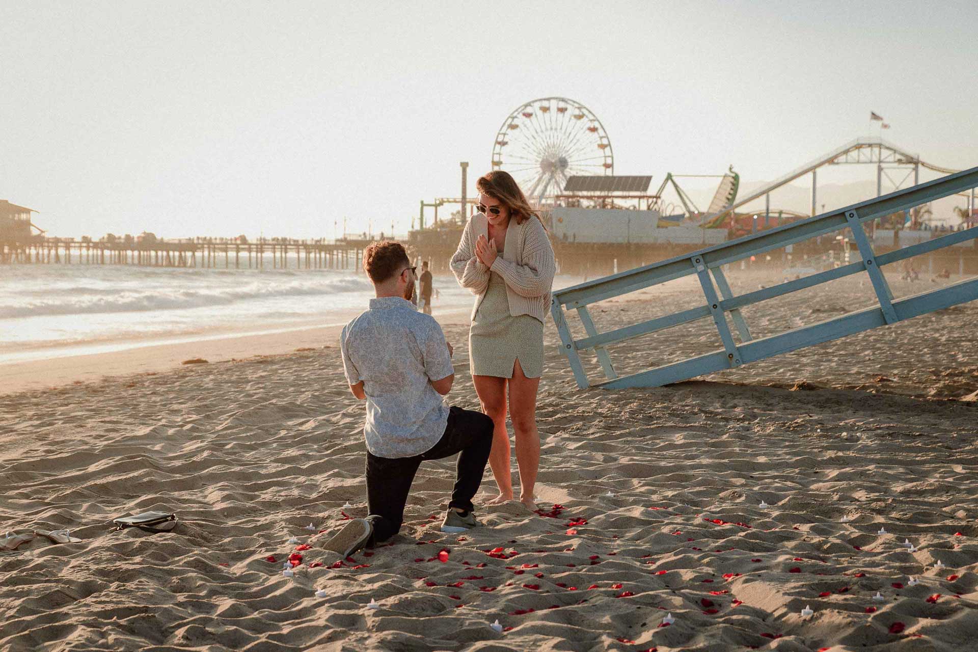 marriage proposal photographer in los angeles