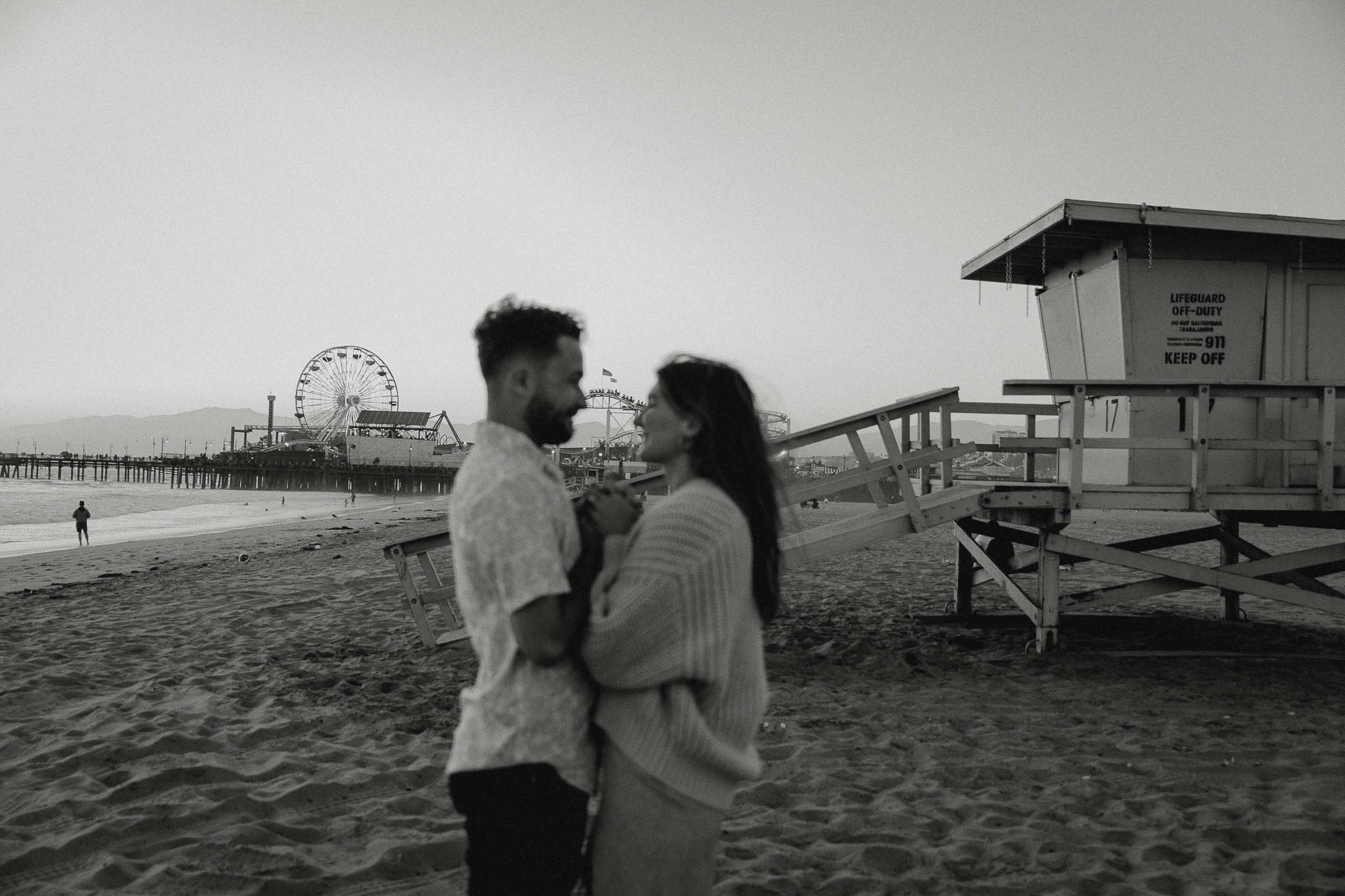 engagement and proposal photography in santa monica and los angeles