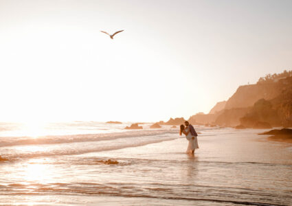 el matador beach wedding photography