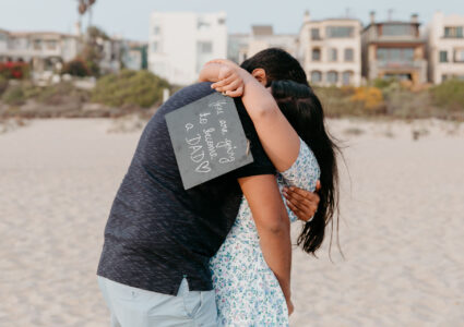 baby announcement photography in Los Angeles