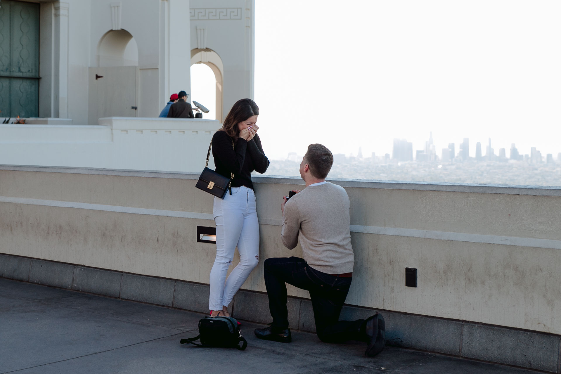 griffith observatory proposal engagement