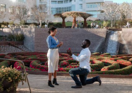 getty center marriage proposal photography