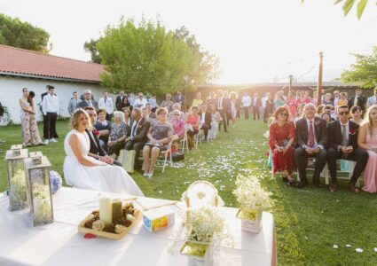intimate wedding ceremony in los angeles with a professional photographer